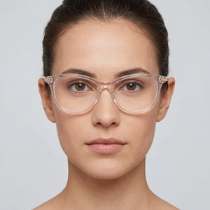Marc Jacobs VISTA MARC 663/G Transparent Eyeglasses Women — lifestyle wear, prescription-ready frame for daily wear