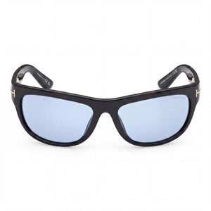 Marcolin Classic Shield Sunglasses Unisex — front view, Injected frame