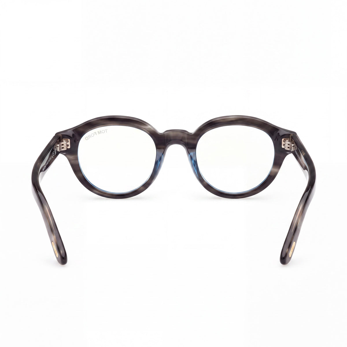 Marcolin FT6037-B Coloured Havana Round Eyeglasses Unisex, 49mm, Photo 3