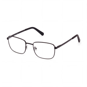 Marcolin GU50074 Black Rectangle Eyeglasses for Men, Metal frame