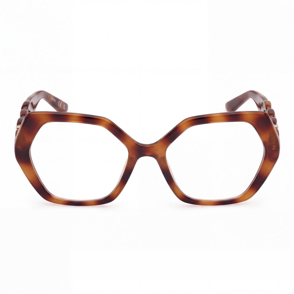 Marcolin GU50116 Rectangle Eyeglasses for Women — front view, Injected