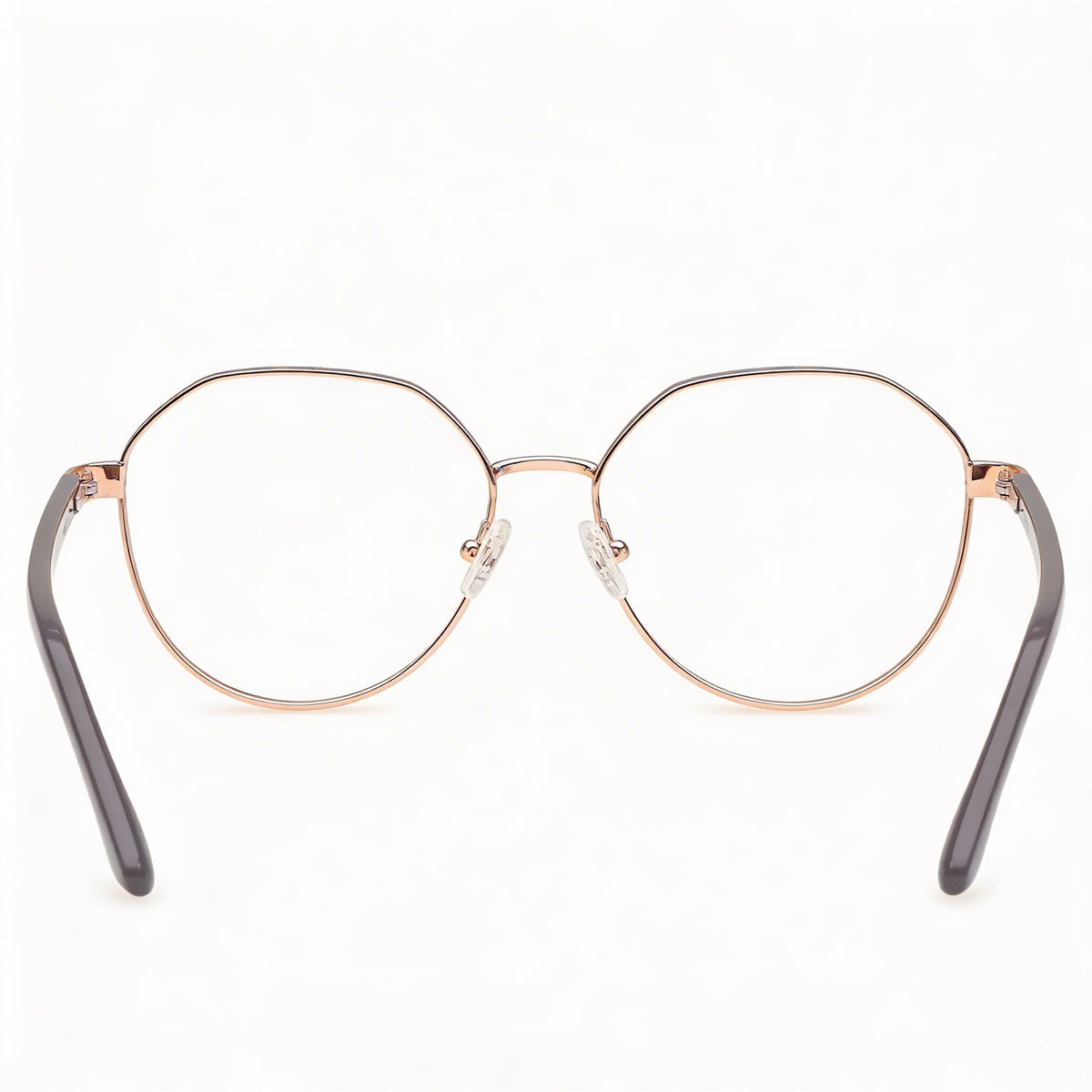 Marcolin Gu50124 Gold Round Eyeglasses for Women, Metal 51mm, Photo 2