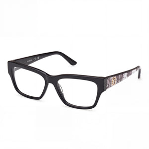 Marcolin Gu50126 Black Rectangle Eyeglasses for Women, Plastic frame