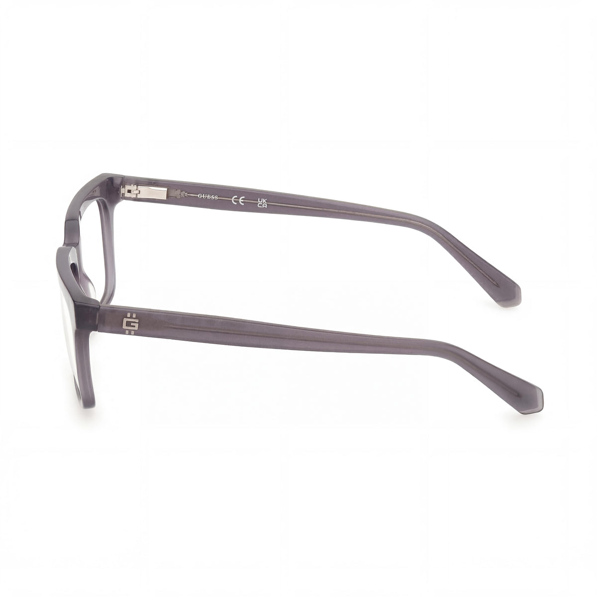 Marcolin GU50133 Shiny Grey Rectangle Eyeglasses for Women, Photo 3
