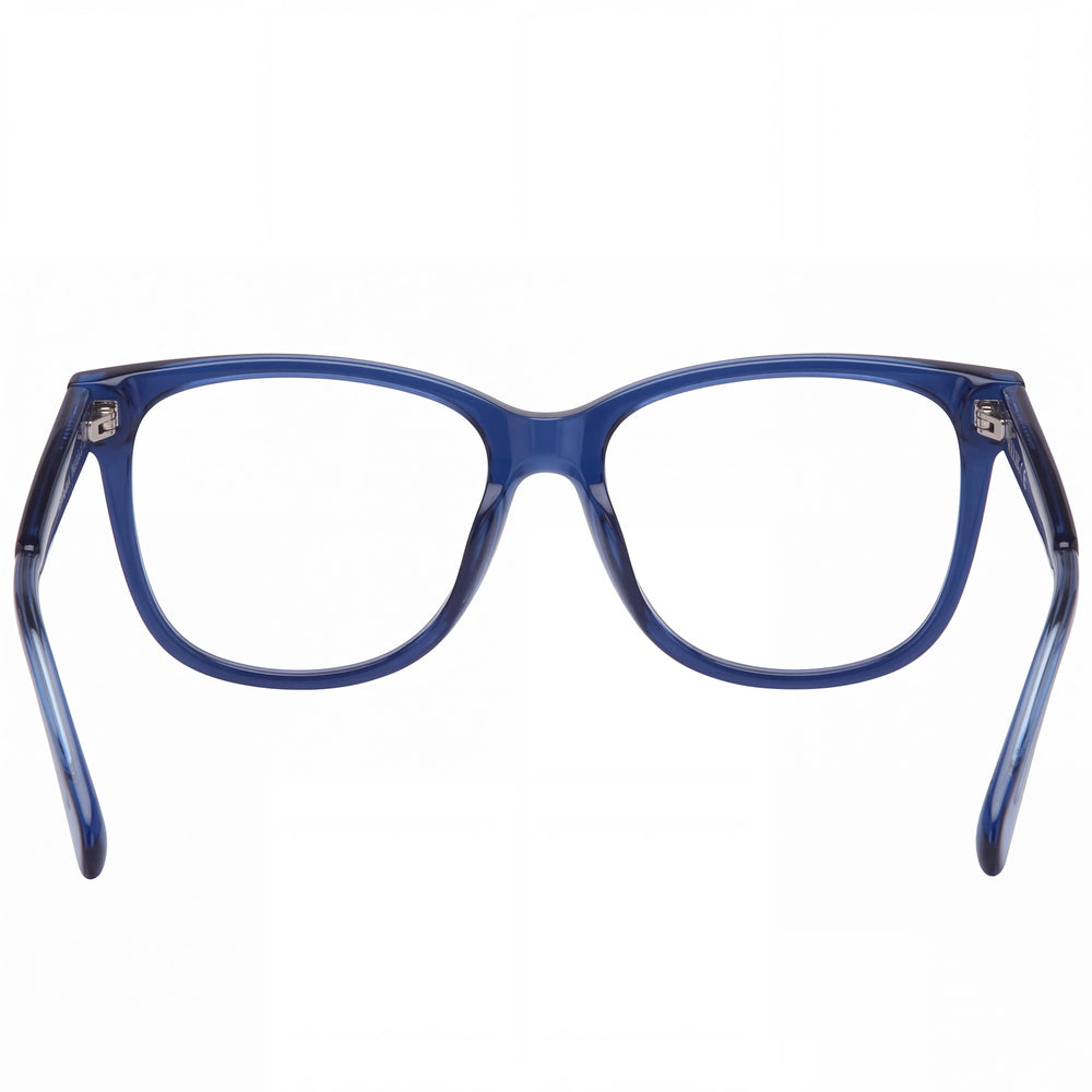 Marcolin MO5075 Square Eyeglasses for Women — front view, Plastic