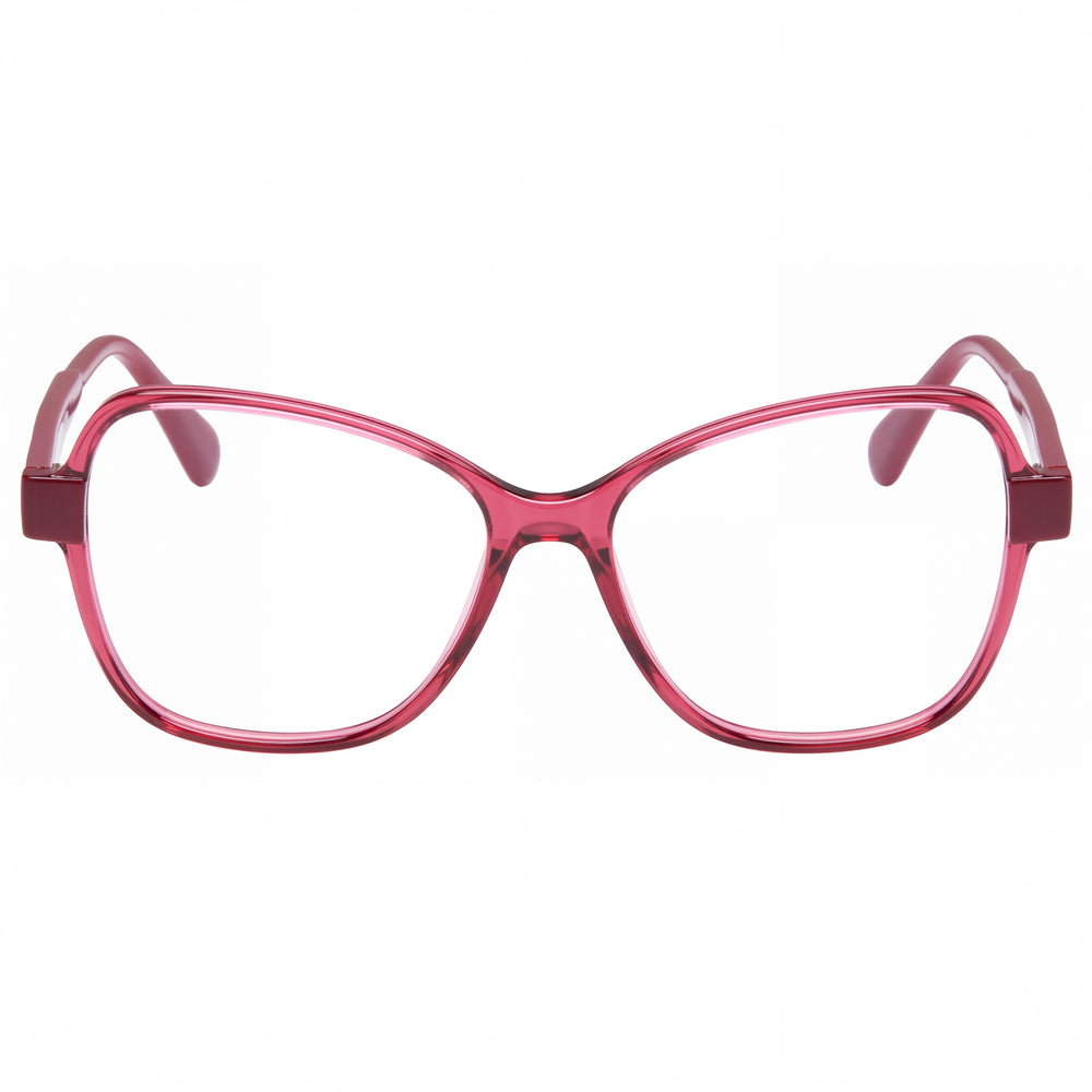 Marcolin MO5084 Butterfly Eyeglasses for Unisex — front view, Glass