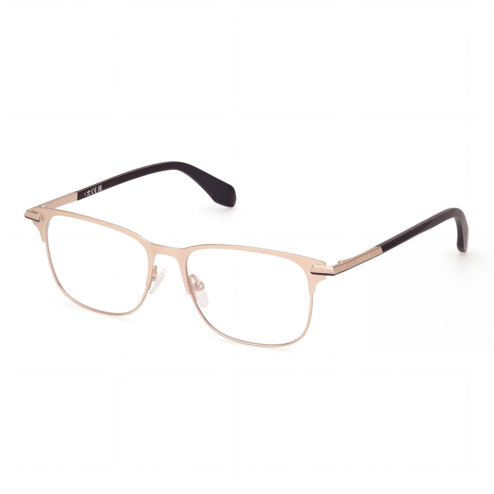 Marcolin OR5081 Pale Gold Rectangle Eyeglasses for Women, Metal frame