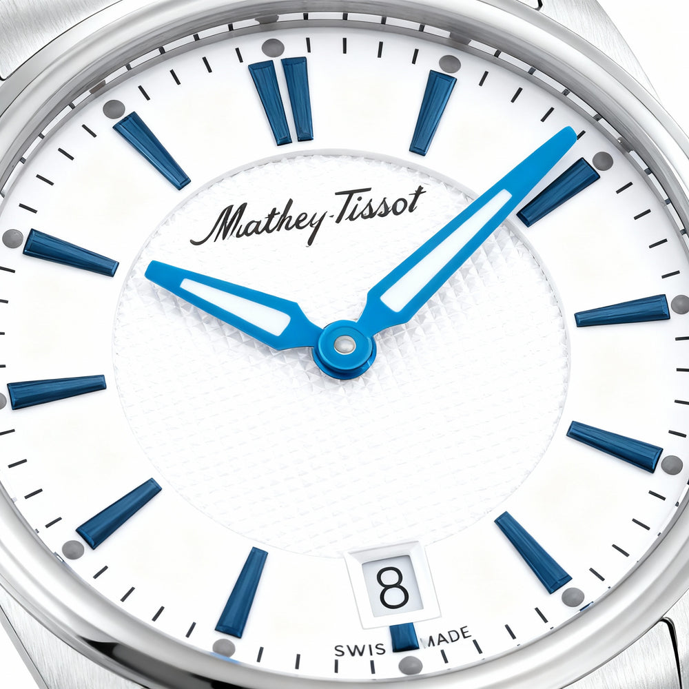 Mathey-Tissot bracelet Women Watch — front view, Quartz movement 32mm