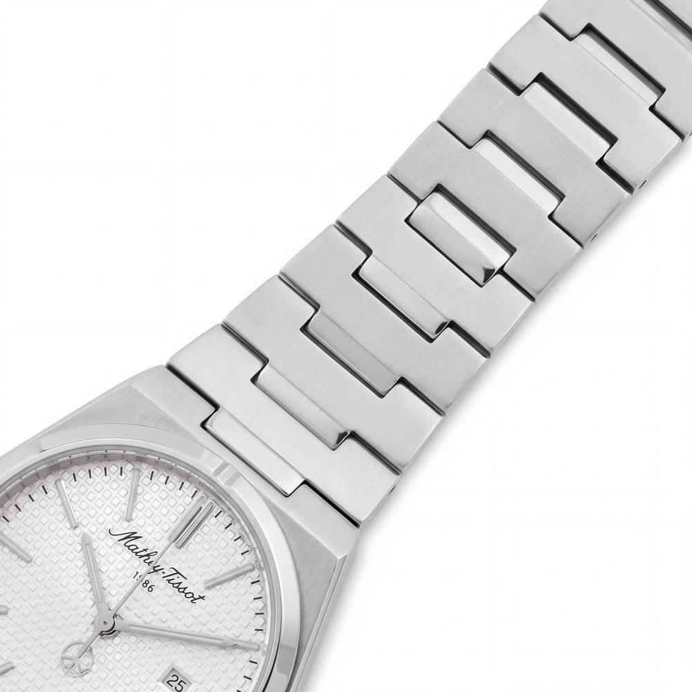 Mathey-Tissot D117AS Women's Watch — side view, Stainless Steel case 36mm