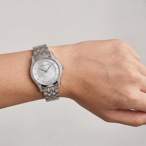 Mathey-Tissot Tacy D949AQI Women's Watch — side view, Stainless Steel case 40mm