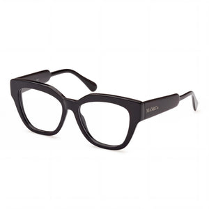 Max & Co. Black Rectangle Eyeglasses for Women, Plastic frame
