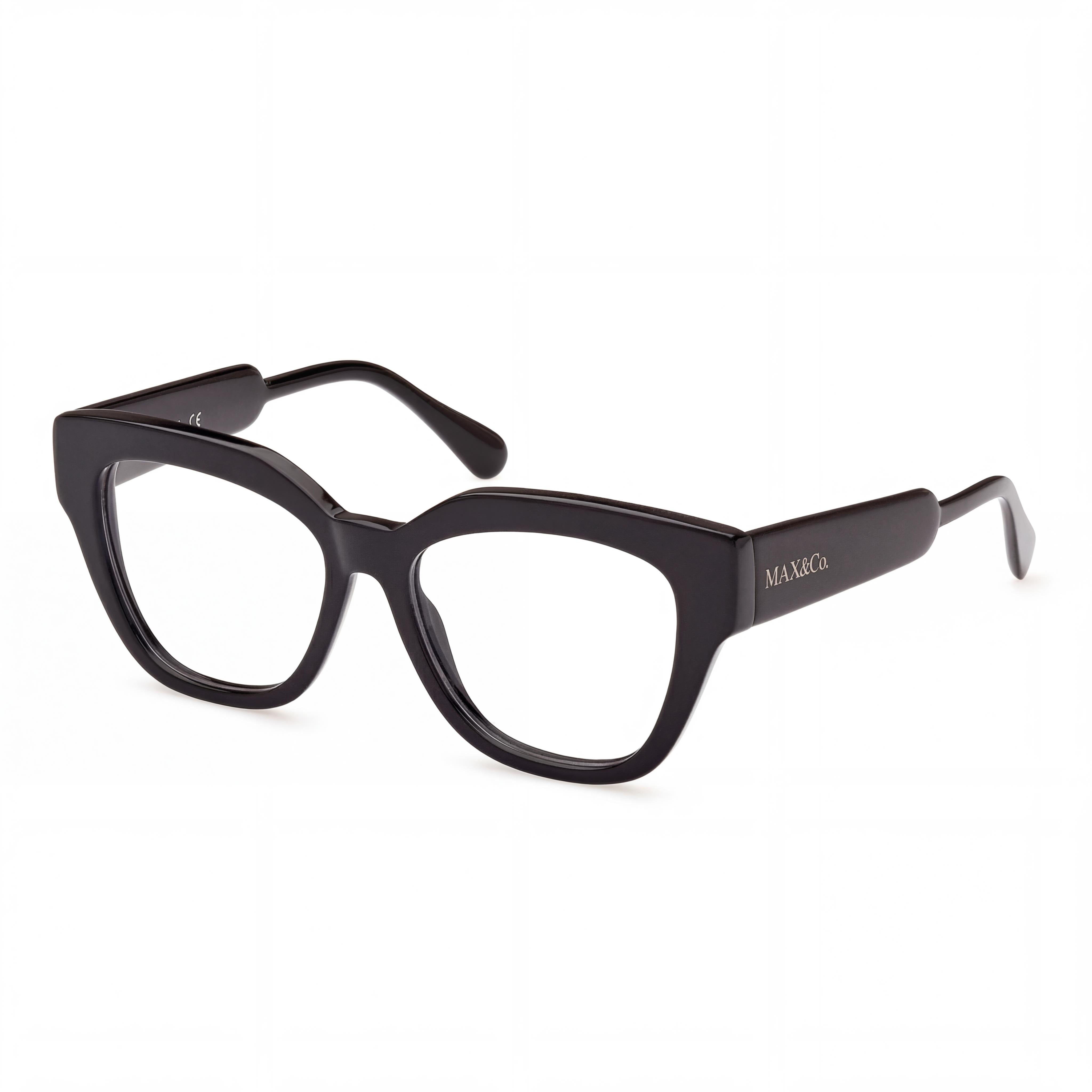Gafas de sol rectangulares negras Max & Co. para mujer, de plástico, Photo 1