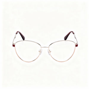 Max & Co. MO5006 Oval Eyeglasses for Women — front view, Metal
