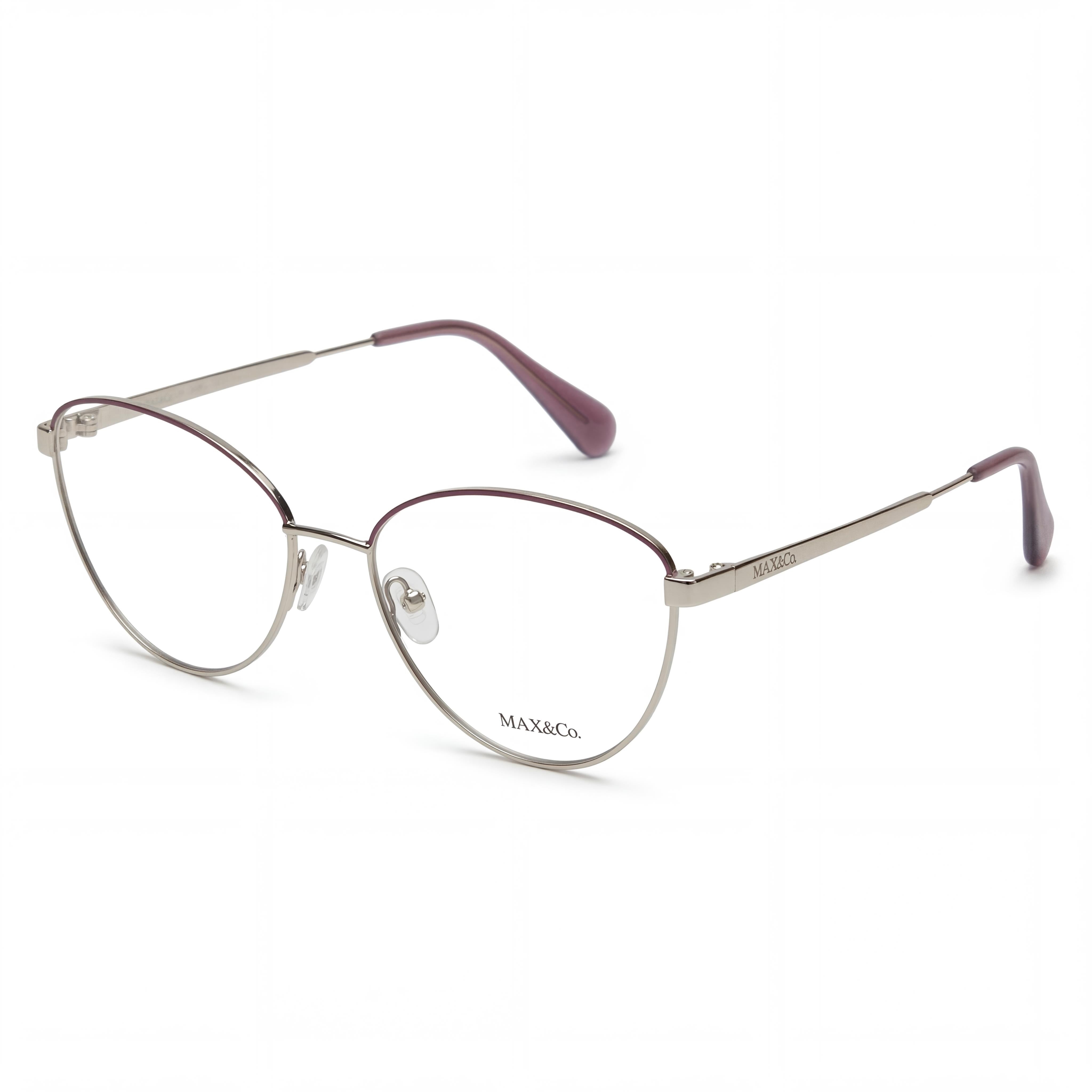 Max & Co. MO5006 Gafas de ojo de gato paladio para mujer, metal 54mm, Photo 1