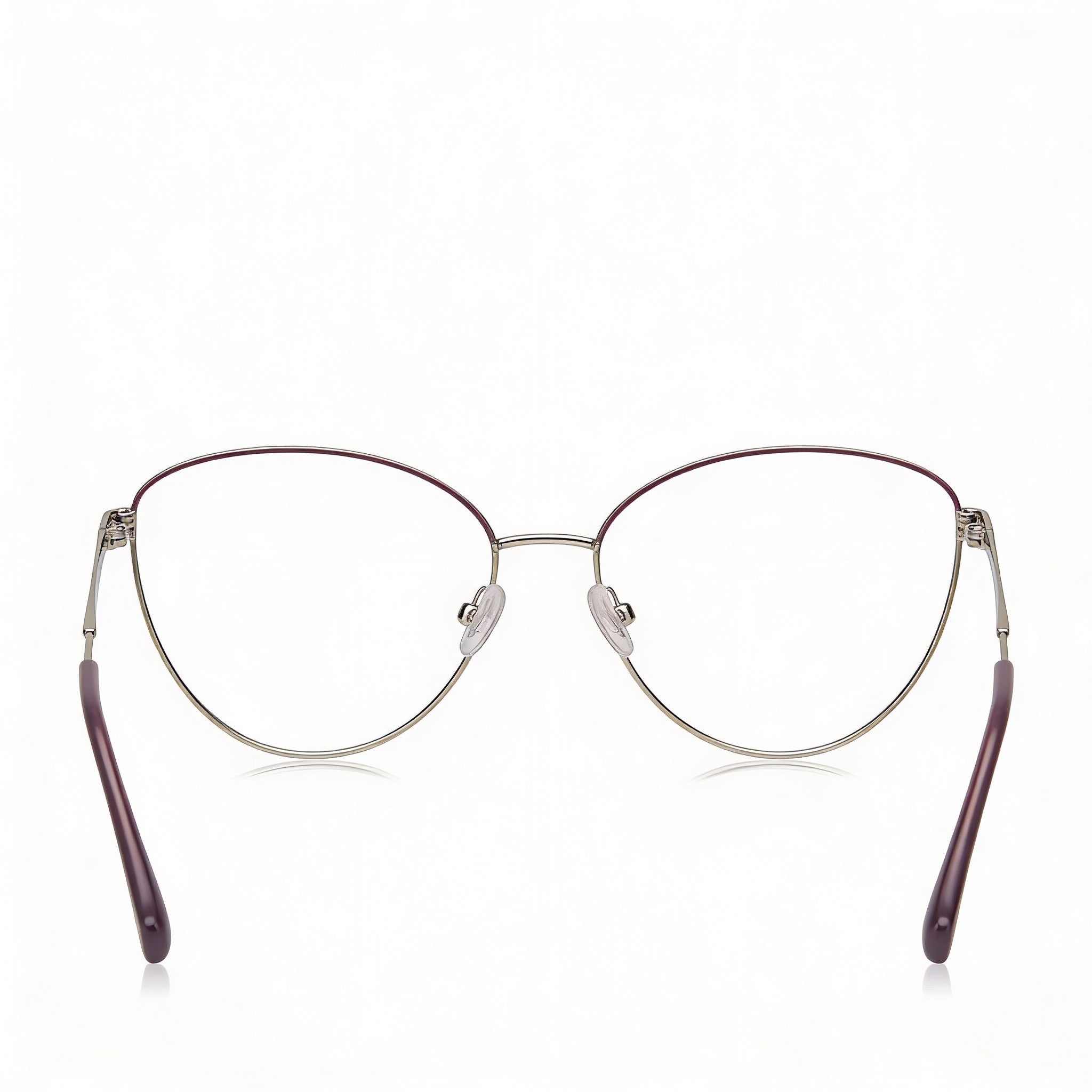 Max & Co. MO5006 Gafas de ojo de gato paladio para mujer, metal 54mm, Photo 3