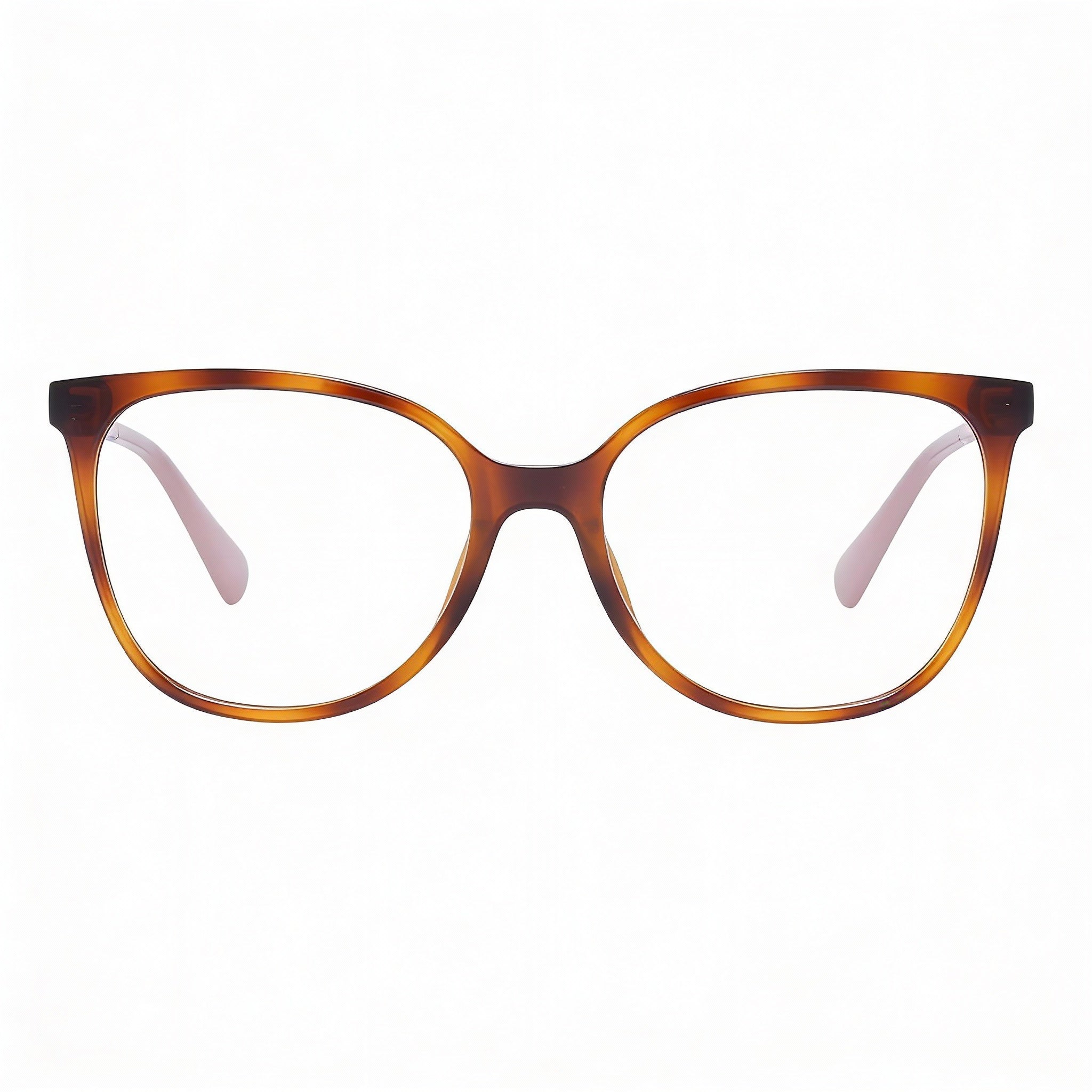 Max & Co. MO5022 Blonde Havana Square Eyeglasses for Women, Photo 2