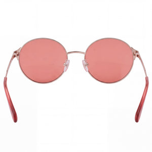 Max & Co. MO0073 Round Sunglasses Women — side view, Non-Polarized Grey lens