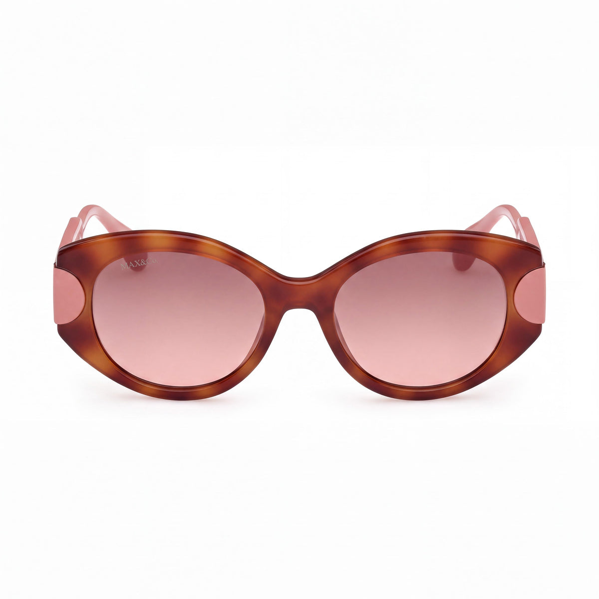 Gafas de sol ovaladas para mujer Max & Co. Mo0108, color habana oscuro, 51 mm, Photo 2