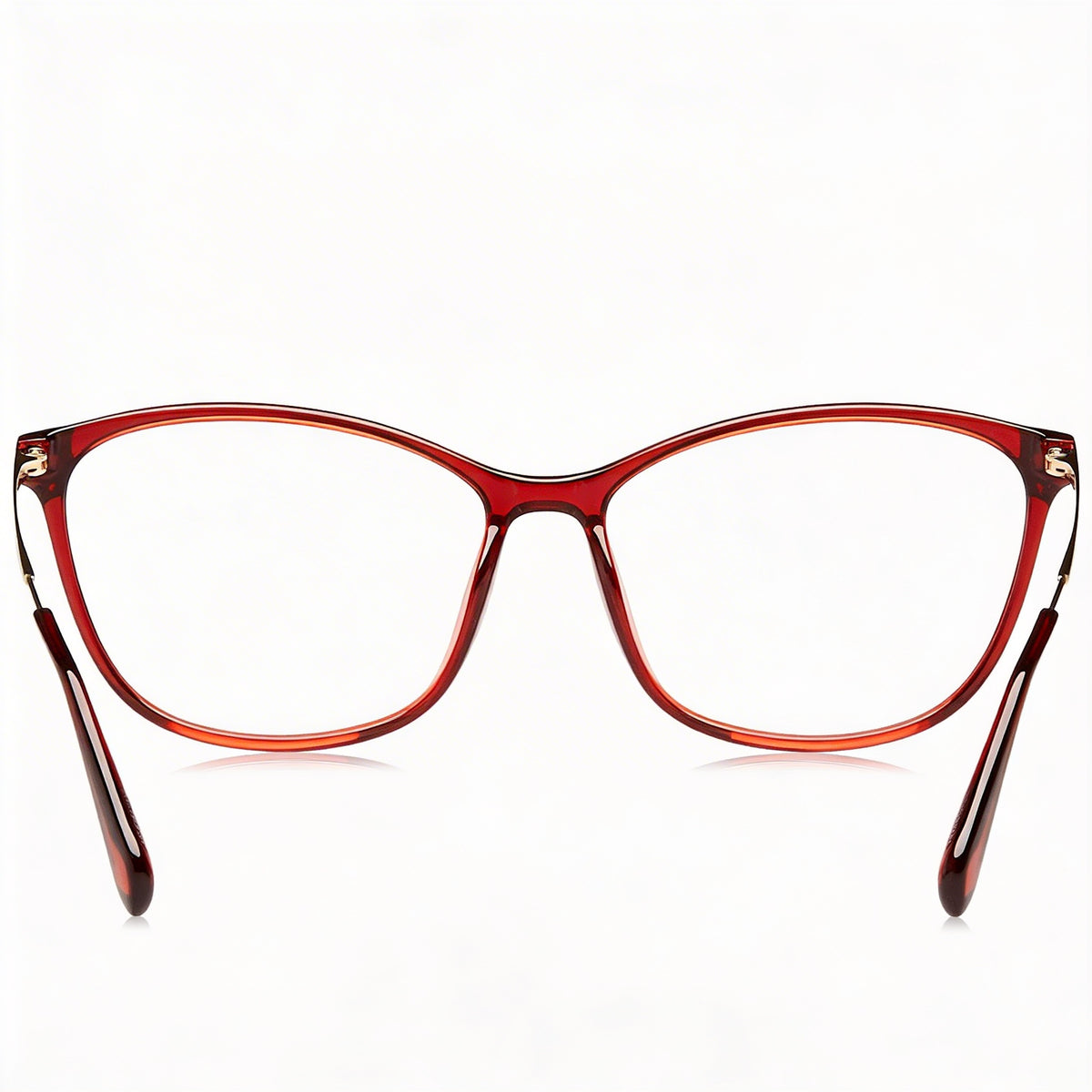 Max & Co. MO5083 Red Rectangle Eyeglasses for Women, 54mm, Photo 4
