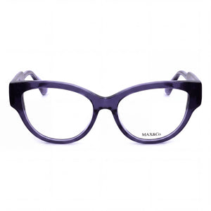 Max & Co. Mo5141 Cat Eye Eyeglasses for Women — front view, Acetate