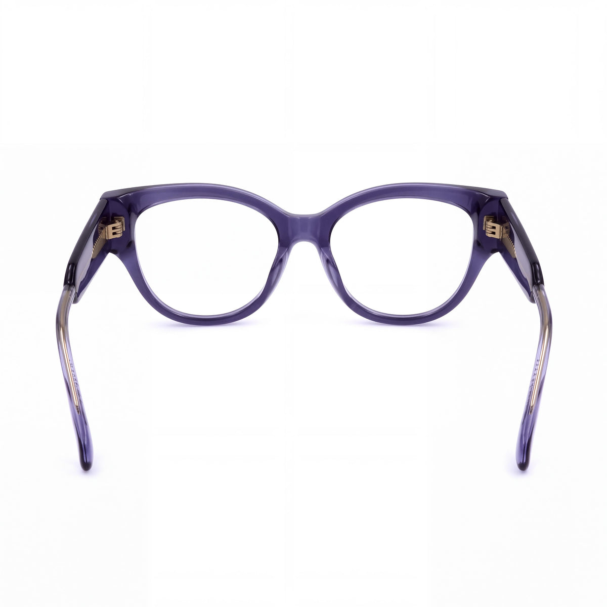 Gafas graduadas casuales para mujer Max&Co. Mo5141 con montura de acetato violeta y lentes transparentes 53/16/140, Photo 3