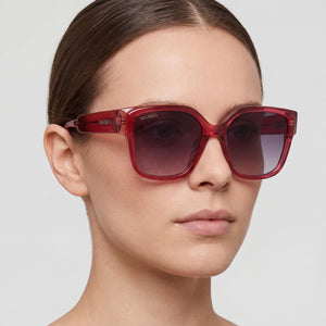 Max & Co. Modern Red Sunglasses Women — lifestyle wear, daily driving and outdoor wear