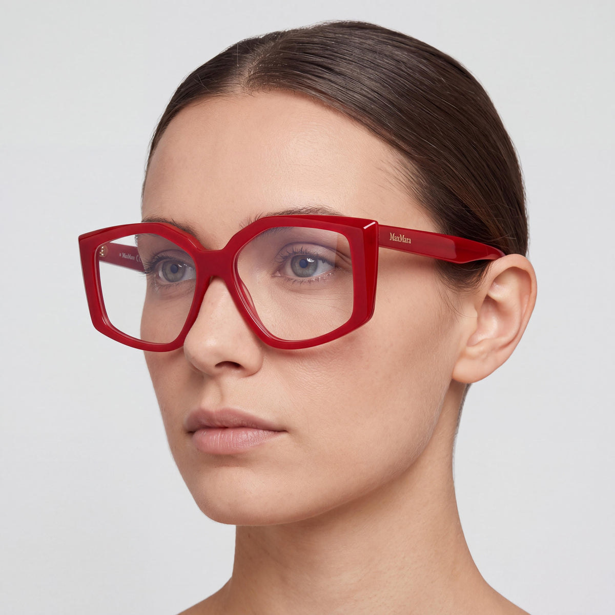 Gafas para mujer MaxMara 5162-b en color rojo claro brillante, Photo 4
