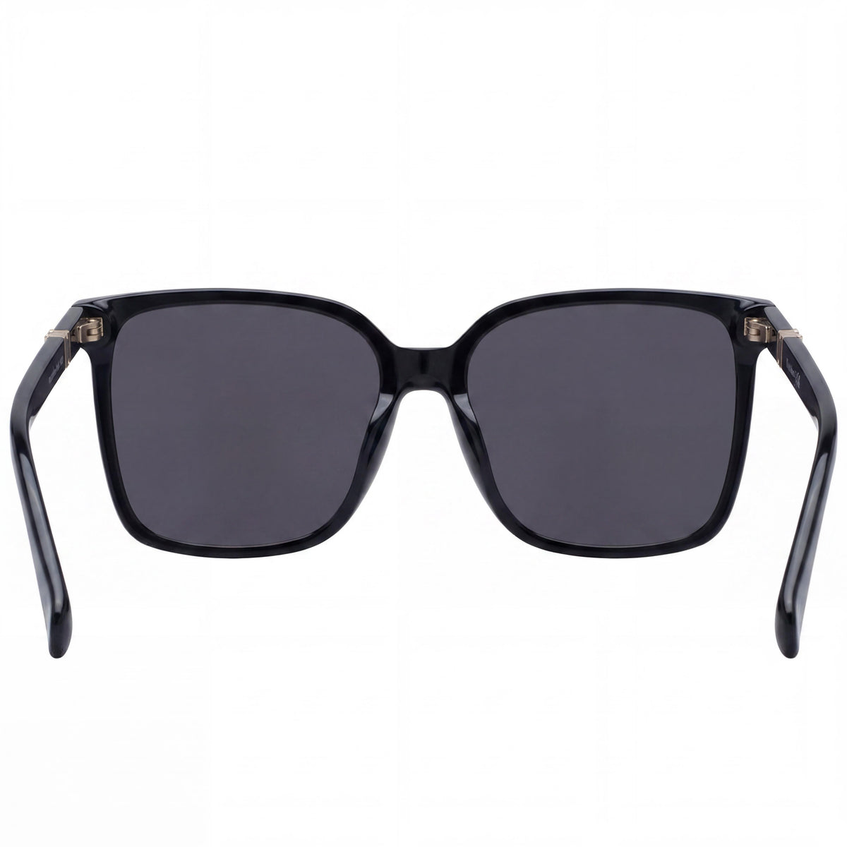 MaxMara MM0046 Shiny Black/Gradient Grey Square Sunglasses for Women, 57mm, Photo 4