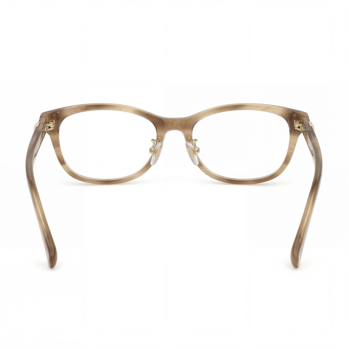 MaxMara Classic Asian Fit Havana Rectangle Eyeglasses for Men, Photo 3