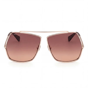 MaxMara Classic Aviator Sunglasses for Women — front view, Metal frame