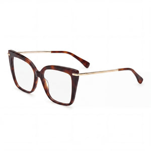 MaxMara Havana Butterfly Eyeglasses for Women frame