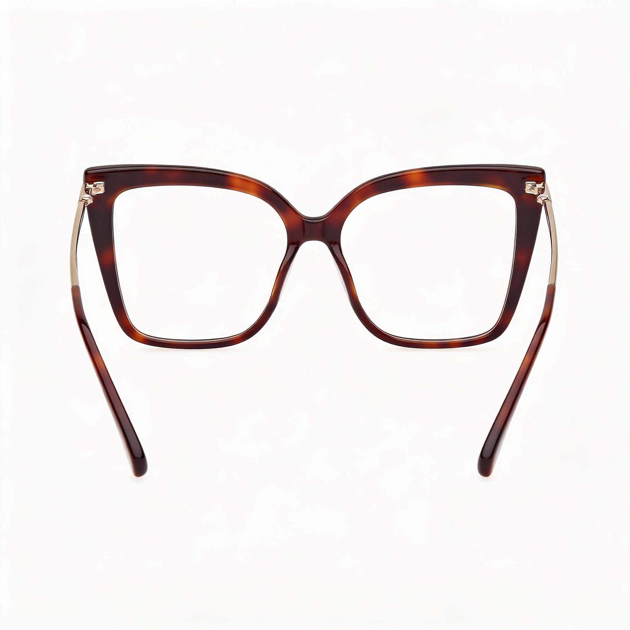 MaxMara Havana Butterfly Eyeglasses for Women, 54mm, Photo 3