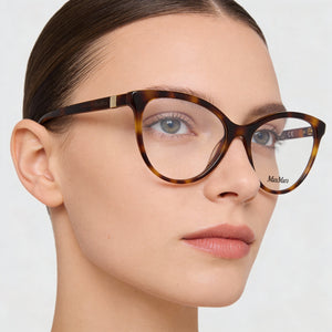 MaxMara Havana Eyeglasses Women — lifestyle wear, office and reading