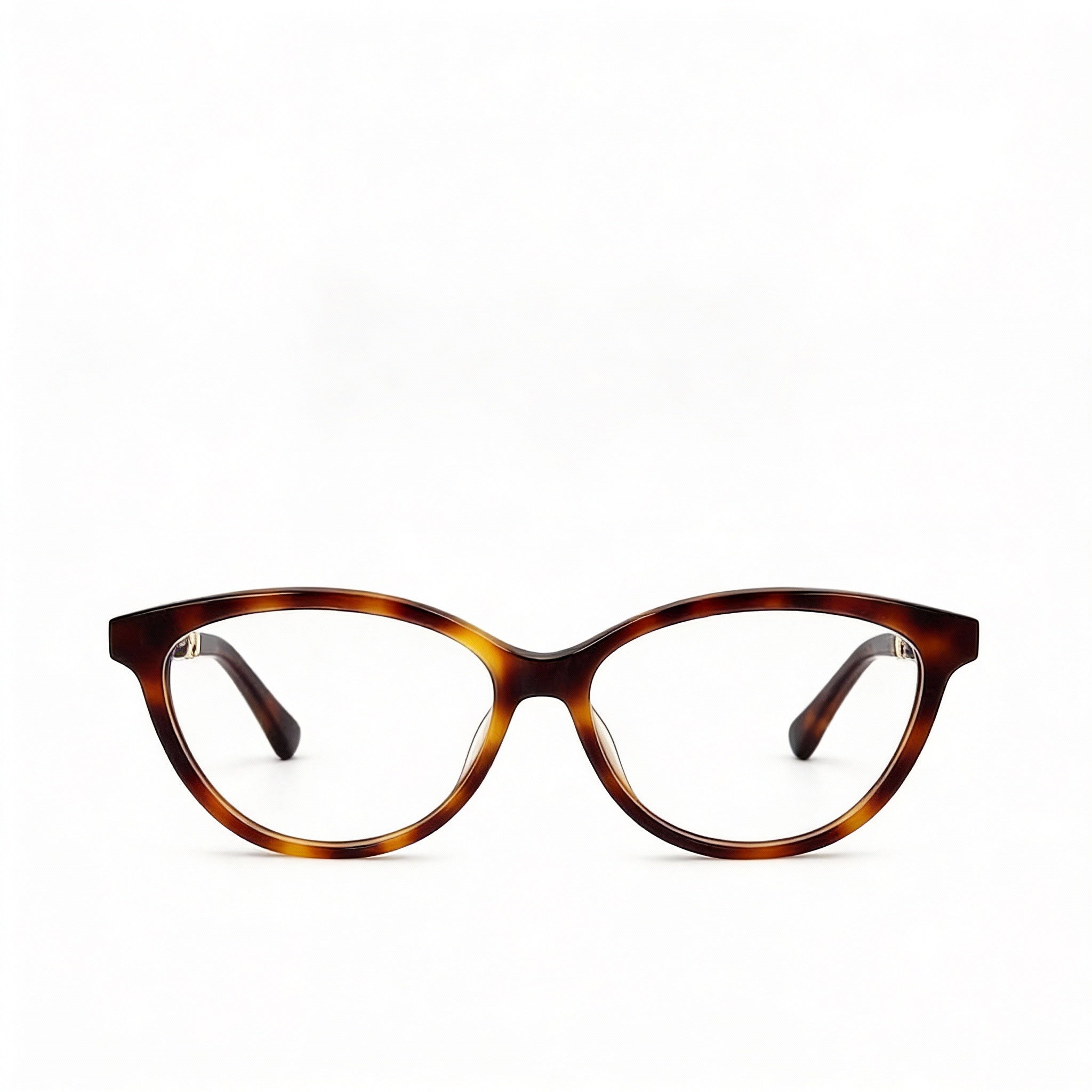 MaxMara Havana Oval Eyeglasses for Women, Plastic 54mm, Photo 2