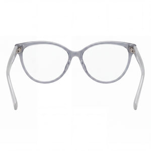 MaxMara MM 1406 Cat Eye Eyeglasses for Women — interior view, Plastic or Polycarbonate demo lenses