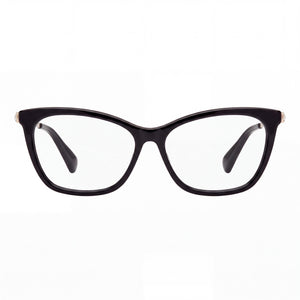 MaxMara MM 5070 001 Rectangle Eyeglasses for Men — front view, Plastic