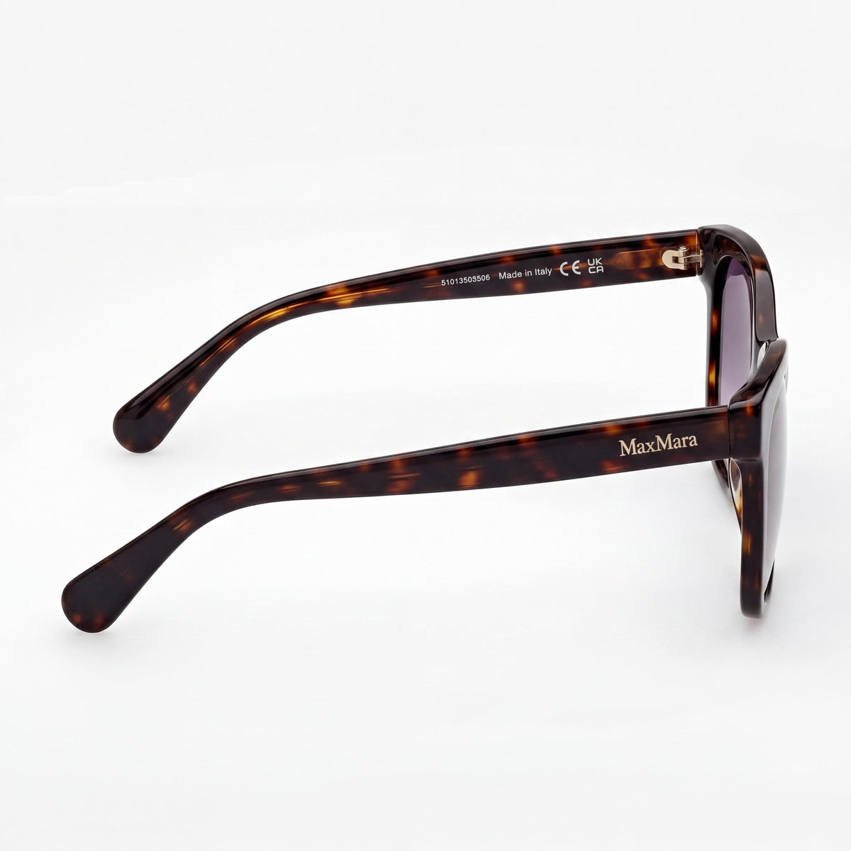 Gafas de sol rectangulares MaxMara MM0042 negras para mujer, 56 mm, Photo 3