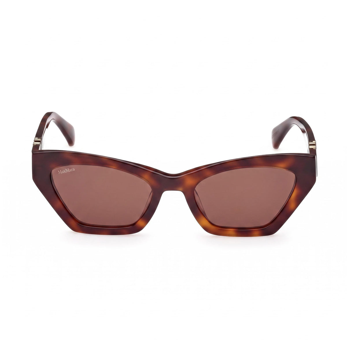 Gafas de sol para mujer MaxMara MM0057 Dark Havana estilo ojo de gato, 52 mm, Photo 2
