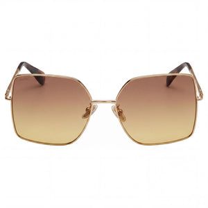 MaxMara MM0062-H Square Sunglasses for Women — front view, Metal frame