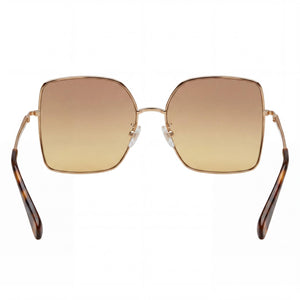 MaxMara MM0062-H Square Sunglasses for Women — interior view, Non-Polarized lens detail