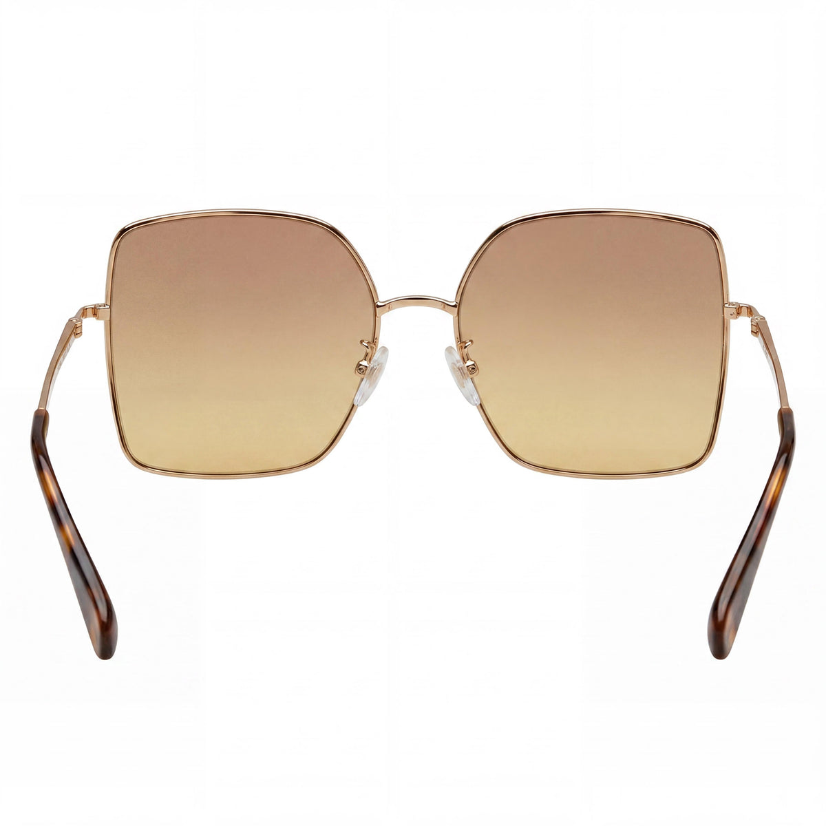 Gafas de sol cuadradas MaxMara MM0062-H de oro profundo brillante para mujer, 59 mm, Photo 4