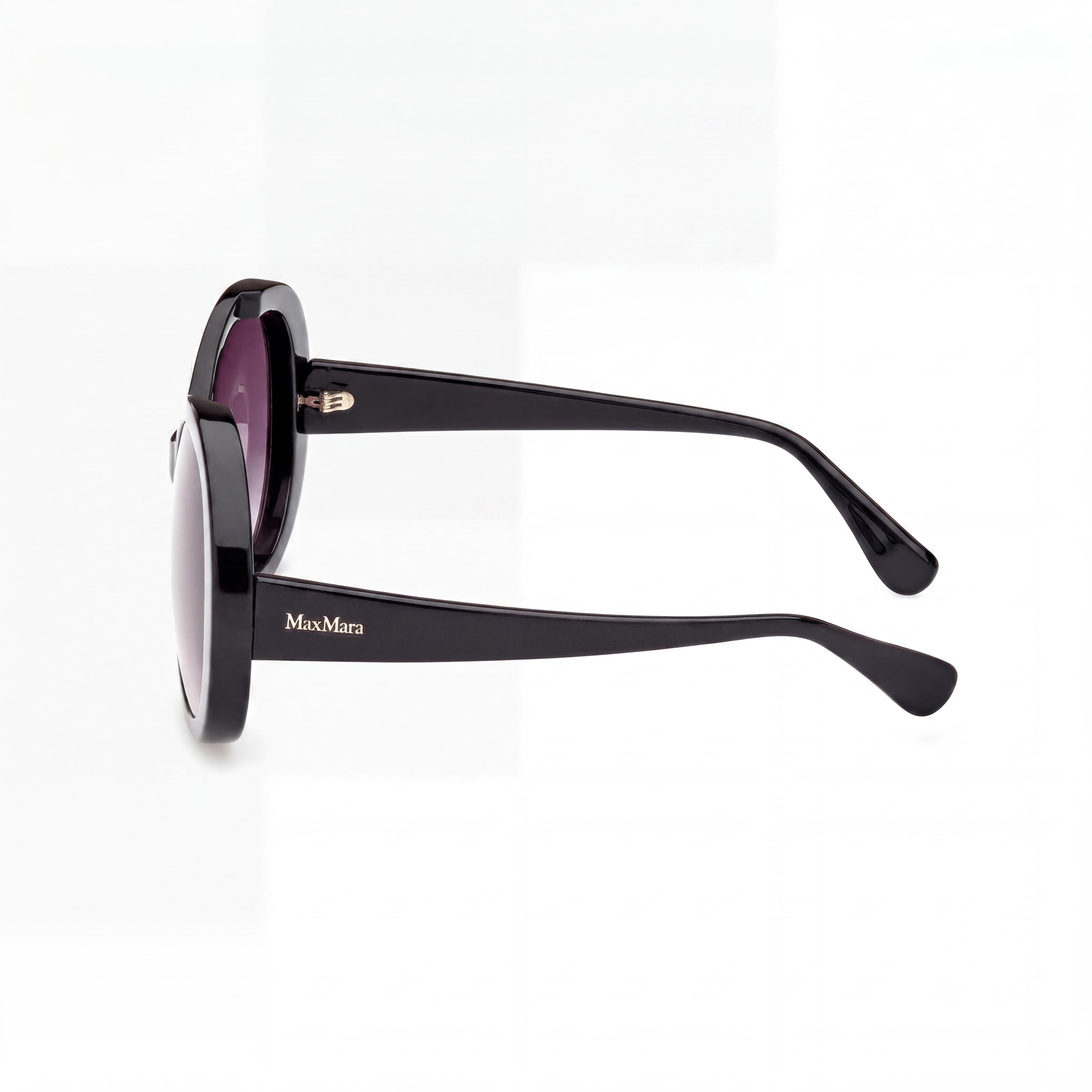 MaxMara MM0074 RENE Black Square Gradient Sunglasses for Women, 54mm, Photo 2