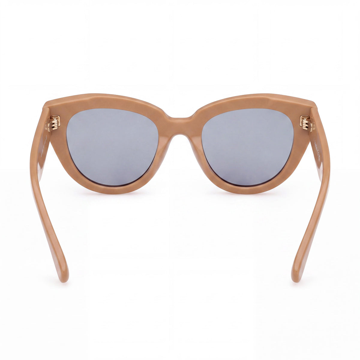 Gafas de sol para mujer MaxMara Mm0077 estilo ojo de gato en color marrón claro mate, Photo 4