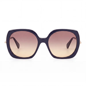 MaxMara MM0079 Square Sunglasses for Women — front view, Acetate frame