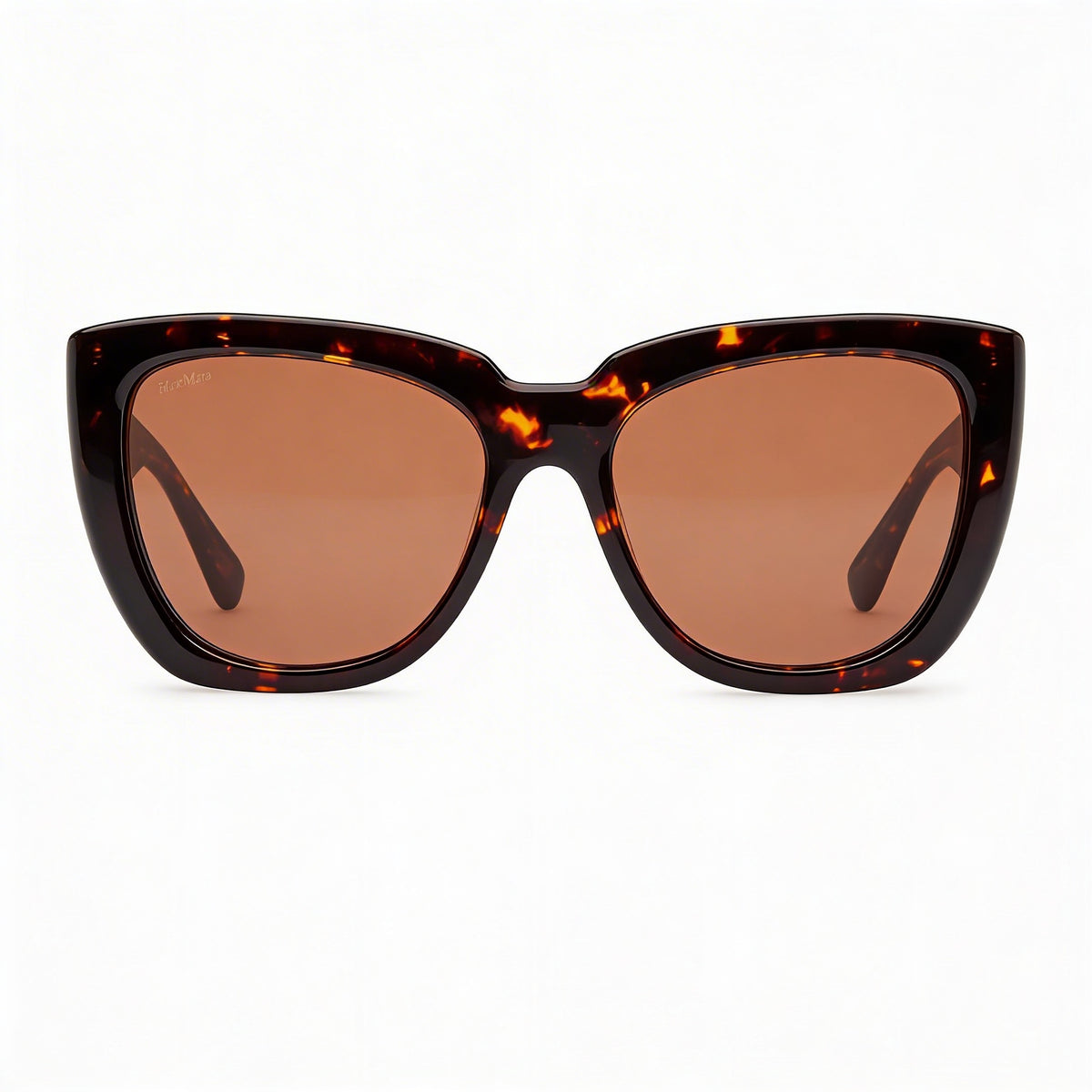 MaxMara Mm0090 Dark Havana Square Sunglasses Unisex, 54mm, Photo 2