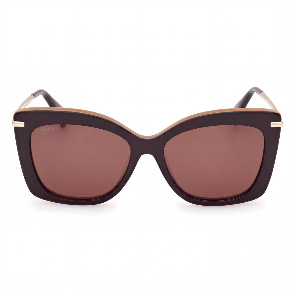 MaxMara Mm0101 Cat Eye Sunglasses for Women — front view, Acetate frame