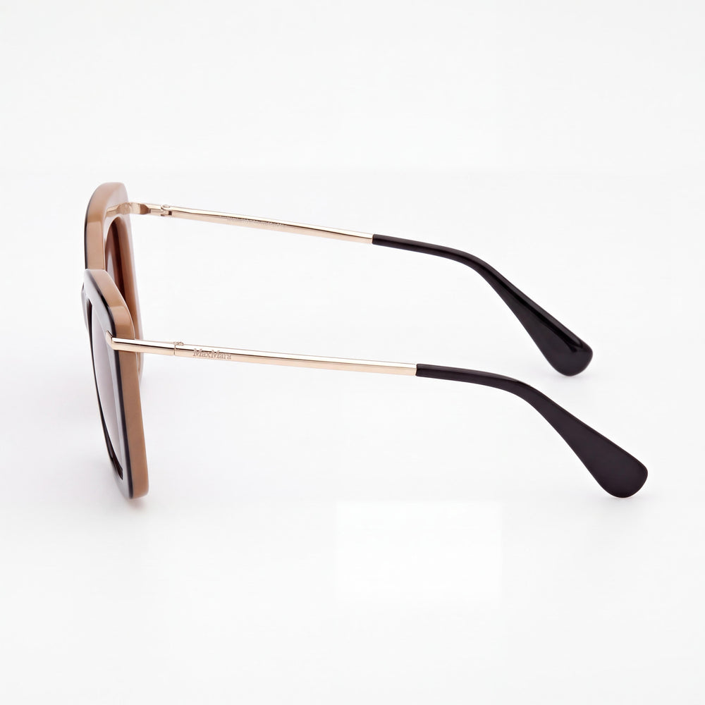 MaxMara Mm0101 Cat Eye Sunglasses Women — side view, Non-Polarized lens