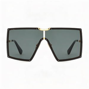 MaxMara Mm0117 Aviator Sunglasses for Women — front view, Acetate frame
