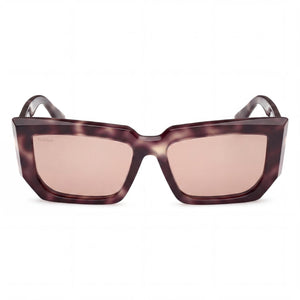 MaxMara MM0126 Rectangle Sunglasses for Women — front view, 54mm lens width