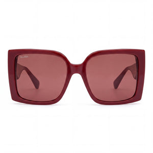 MaxMara Mm0131 Square Sunglasses for Women — front view, Acetate frame